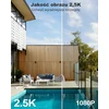GENBOLT IP stebėjimo kamera su 2.5K raiška, PTZ, 10x optinis priartinimas, PoE, Wi-Fi, IK10, modelis GB220K