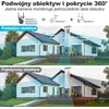 GENBOLT išorinė IP kamera su dvigubu objektyvu, 360° stebėjimu, Wi-Fi 2.4/5 GHz, spalvotu naktiniu matymu, modelis GB201HG