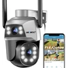 GENBOLT išorinė IP kamera su dvigubu objektyvu, 360° stebėjimu, Wi-Fi 2.4/5 GHz, spalvotu naktiniu matymu, modelis GB201HG