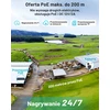 GENBOLT lauko 4G LTE vaizdo stebėjimo kamera su dvigubu objektyvu, PoE, IP66, GB201HN-4G