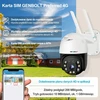 GENBOLT lauko IP kamera 2K 3G/4G LTE su sukiojama PTZ, naktiniu matymu, PoE, modelis GB213H-4G
