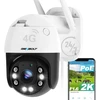 GENBOLT lauko IP kamera 2K 3G/4G LTE su sukiojama PTZ, naktiniu matymu, PoE, modelis GB213H-4G