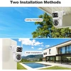 GENBOLT lauko PTZ IP kamera, Wi-Fi 2.4/5 GHz, PoE, 4x priartinimas, naktinis matymas, GB201H