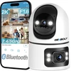 GENBOLT vidaus Wi-Fi IP kamera su 360° vaizdu, dvigubu objektyvu, 4 MP Full HD, naktiniu matymu, GB102HD