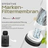 Gertuvė BERGKVIST vandens butelis su AHLSTROM filtru, 1 l talpos, iš tritano, skirtas naudoti lauke