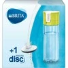 Gertuvė BRITA filtruojantis vandens butelis 0,6L, BPA nestokojantis, MicroDisc filtras, limoninės spalvos