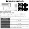 GERUI LiPo akumuliatorių įtampos testeris su žemos įtampos signalizatoriumi 1–8S BX100, 3 vnt.
