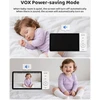 GHB elektroninė auklė su 5 colių 720P IPS ekranu, FHSS ryšiu ir VOX ABM809B