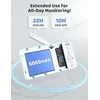 GHB elektroninė auklė su 5 colių 720P IPS ekranu, FHSS ryšiu ir VOX ABM809B