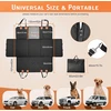 Gimars automobilio sėdynės užtiesalas šunims su kietu dugnu 157 × 132 cm GIM-BSEFD-B03