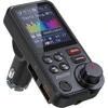 GizmoVine automobilinis Bluetooth FM siųstuvas su QC3.0, USB ir 4,5 cm ekranu Bluetooth FM Transmitter