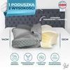 Glückstoff ergonominė atminties putų ortopedinė pagalvė 63 x 38 x 13 cm Ergo