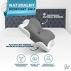 Glückstoff ergonominės pagalvės užvalkalas Allrounder iš liocelio ir spandekso, pilkas RXZER23
