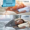 Glückstoff ergonominės pagalvės užvalkalas Allrounder iš liocelio ir spandekso, pilkas RXZER23