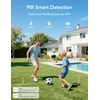 GNCC belaidė lauko Wi-Fi kamera su saulės skydeliu, 4 MP, 5200 mAh, IP65, GW5Pro