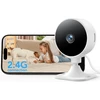 GNCC vidaus Wi-Fi kamera 1080p su naktiniu matymu ir dvipusiu garsu GC3