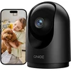 GNCC vidaus Wi-Fi stebėjimo kamera 2K, 3 MP, 360°, naktinis matymas, P5B