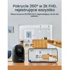 GNCC vidaus Wi-Fi stebėjimo kamera 2K, 3 MP, 360°, naktinis matymas, P5B