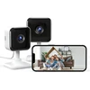 GNCC vidaus Wi-Fi vaizdo kamera 1080p su naktiniu matymu, 2 vnt., C2-2