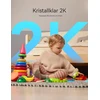 GNCC vidaus Wi‑Fi stebėjimo kameros 2K 3 MP su naktiniu matymu, 4 vnt.
