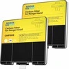 GOLDEN ICEPURE filtrų įdėklai gartraukiui, aktyvintos anglies, 23,3 x 21,6 x 2,2 cm, suderinami su Siemens LZ53251, Bosch DHZ5325, Neff Z5101 x 1,2 vnt. GP-CHF006-2PACK