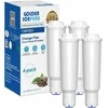 GOLDEN ICEPURE vandens filtras kavos aparatui, tinkamas Krups F088 Pro Aqua, AEG, Bosch, Siemens, Nivona, aktyvintos anglies, GP-CMF003-4PACK, 4 vnt.