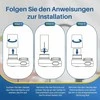 GOLDEN ICEPURE vandens filtro kasetės Philips AWP305/10, polipropilenas, 4 vnt.