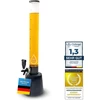 GOODS+GADGETS gėrimų bokštas su čiaupu, 3,5 l talpos, metalo konstrukcija, 85 cm aukščio