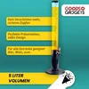 GOODS+GADGETS gėrimų bokštas su kranėliu, 5 l talpos, plastikas, apie 110 cm aukščio