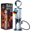 Goods+Gadgets gėrimų dozatorius su chromuotu stovu, 1000 ml, retro dizainas