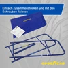 Intertec Goodyear padangų stelažas 4 padangoms, 2 lygiai, 120 kg, 11120