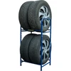 Intertec Goodyear padangų stelažas 4 padangoms, 2 lygiai, 120 kg, 11120