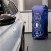 Intertec Goodyear padangų stelažas 4 padangoms, 2 lygiai, 120 kg, 11120
