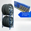 Intertec Goodyear padangų stelažas 4 padangoms, 2 lygiai, 120 kg, 11120