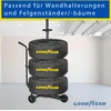 Goodyear padangų transportavimo ir laikymo krepšiai iš 600D poliesterio, 4 vnt., 681271