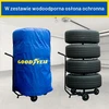 Goodyear padangų vežimėlis 4 ratams iki 100 kg su apsauginiu uždangalu 11123