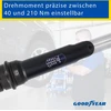 Goodyear ratų keitimo įrankių rinkinys su dinamometriniu raktu 210 Nm, 6 dalių, 11086