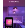 Govee išmanioji LED lemputė E27 9 W RGB Wi-Fi Bluetooth, 2 vnt., H6008
