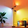 Govee LED grindų lempa su 3 galvutėmis, 157 cm, juoda, H60B2