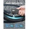 GPUTEK elektrinė dviračio pompa, 120 psi, LED ekranas, 1000 mAh akumuliatorius, BL01
