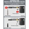 GPUTEK elektrinė dviračio pompa, 120 psi, LED ekranas, 1000 mAh akumuliatorius, BL01