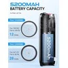 GPUTEK elektrinė dviračio pompa, 150 psi, skaitmeninė, 5200 mAh akumuliatorius, BG02