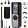 GPUTEK elektrinė dviračio pompa su skaitmeniniu manometru, 150 psi, USB-C įkrovimas, BG01