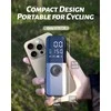 GPUTEK elektrinė dviračio pompa su skaitmeniniu manometru, 150 psi, USB-C įkrovimas, BG01