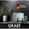 Graef universali elektrinė pjaustyklė 170 W, metalinis korpusas, 170 mm nerūdijančio plieno pjovimo diskas, G50
