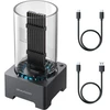 GAU GRAUGEAR G-M2DK-AC-10G saugojimo diskų prijungimo stotis USB 3.2 Gen 2 (3.1 Gen 2) Type-C Juoda