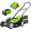 Vejapjovė Greenworks G40LM35K2; 40 V; 1x2,0 Ah akum.