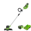 Greenworks akumuliatorinė žoliapjovė 40 V, 30 cm, su 2 Ah akumuliatoriumi 2101507UA
