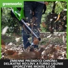 Greenworks akumuliatorinis lapų pūstuvas 40 V, 177 km/h, 11.05 m³/min, G40ABK2