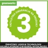 Greenworks akumuliatorinis silikono pistoletas 24 V, 2900 N, 6 greičių, 3501707